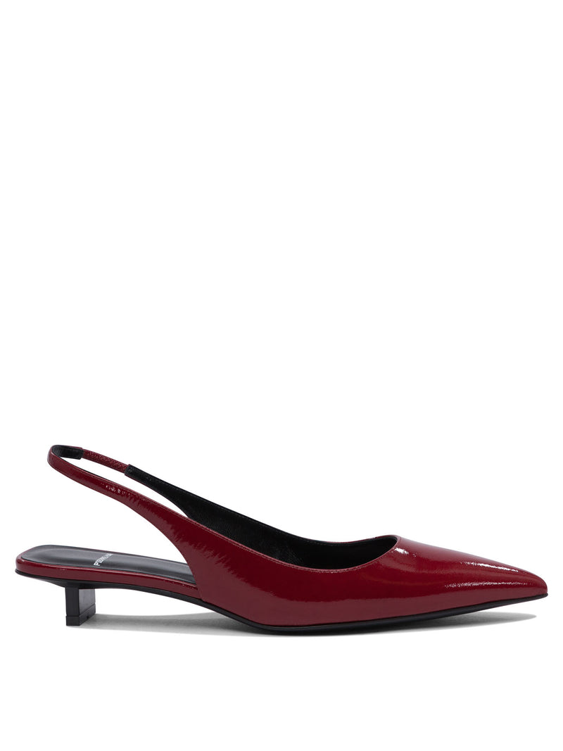 Pierre Hardy Zapatos de salón Pierre Hardy de charol rojos para mujer - World Class Fashion