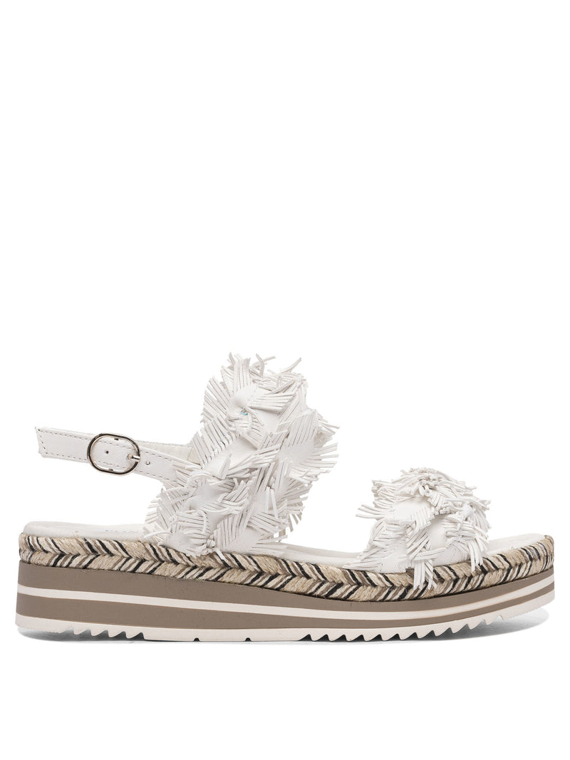 Pons Quintana Pons Quintana Leather Sandals White Women - World Class Fashion