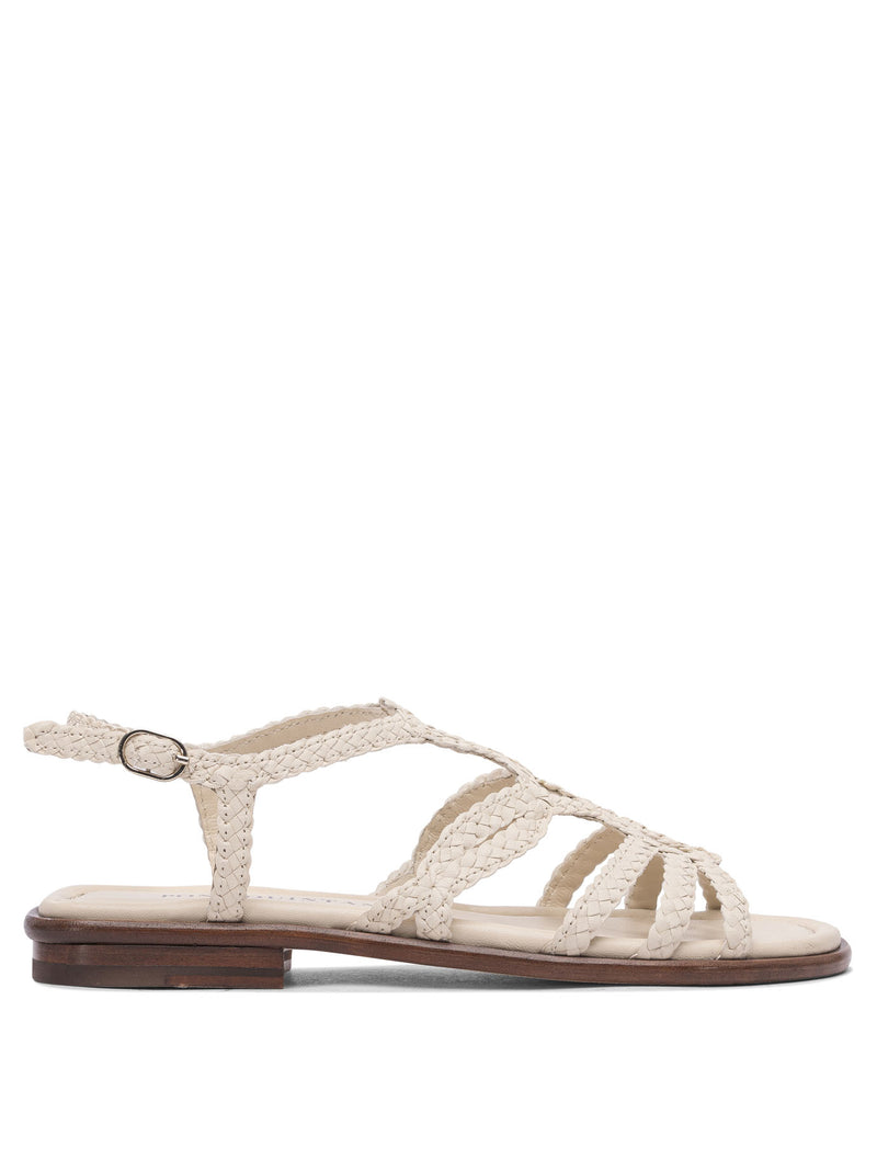 Pons Quintana Pons Quintana Leather Sandals Beige Women - World Class Fashion