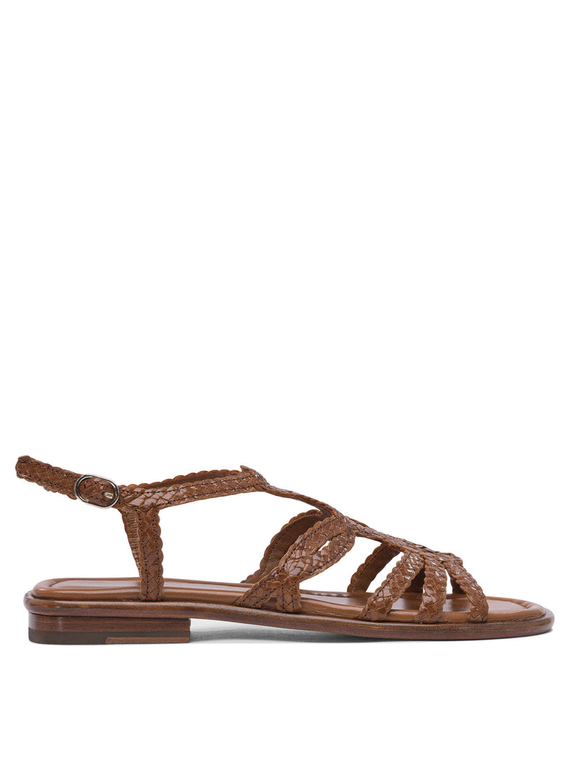 Pons Quintana Pons Quintana Leather Sandals Brown Women - World Class Fashion