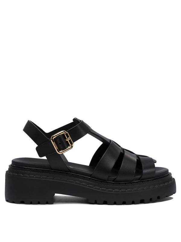 Prada Leather Sandals