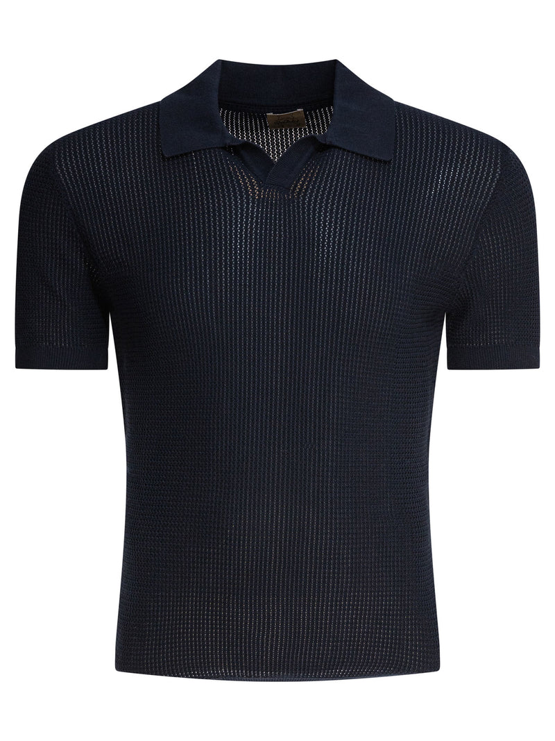 Rakku Rakku Mercedes Polo Shirt Blue Men - World Class Fashion