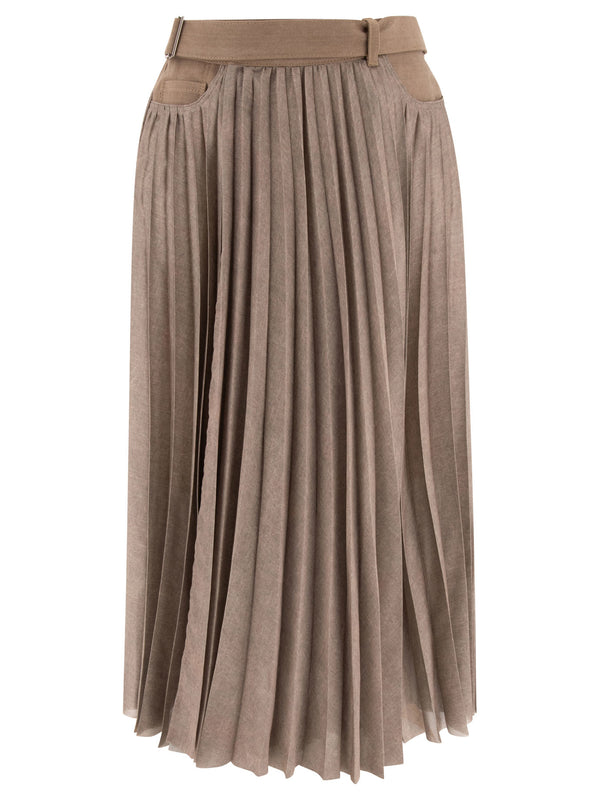 Sacai Pleated Skirt