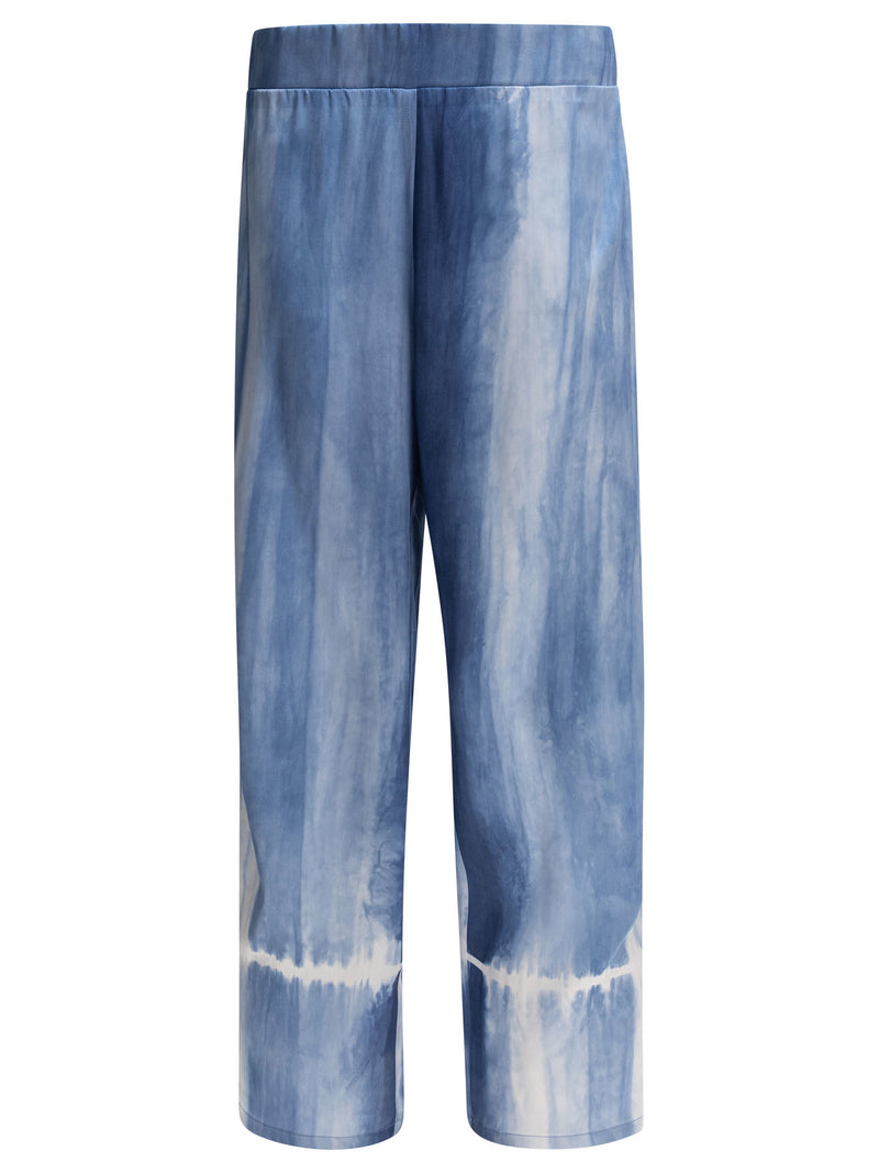 Sleep No More Pantalones de seda Sleep No More azul claro para mujer - World Class Fashion
