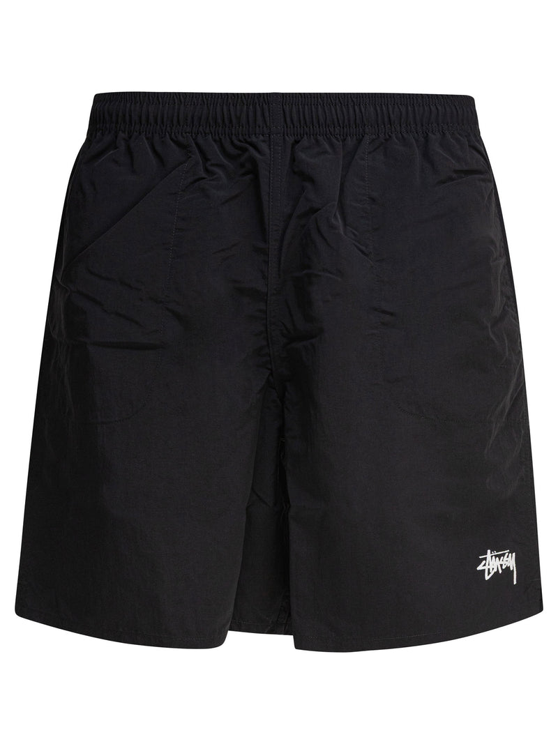 Stussy Stussy Nylon Swim Shorts Negros Hombre - World Class Fashion