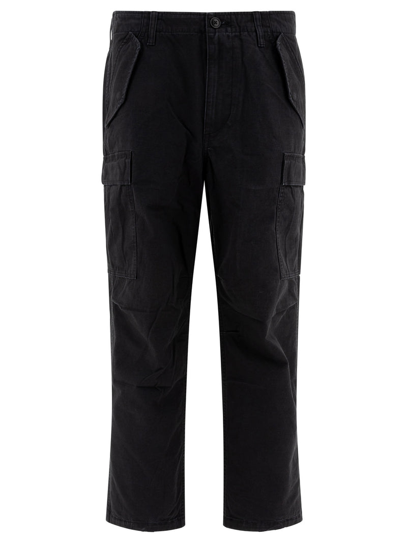 Stüssy Stüssy Men Cotton Trousers Black - World Class Fashion