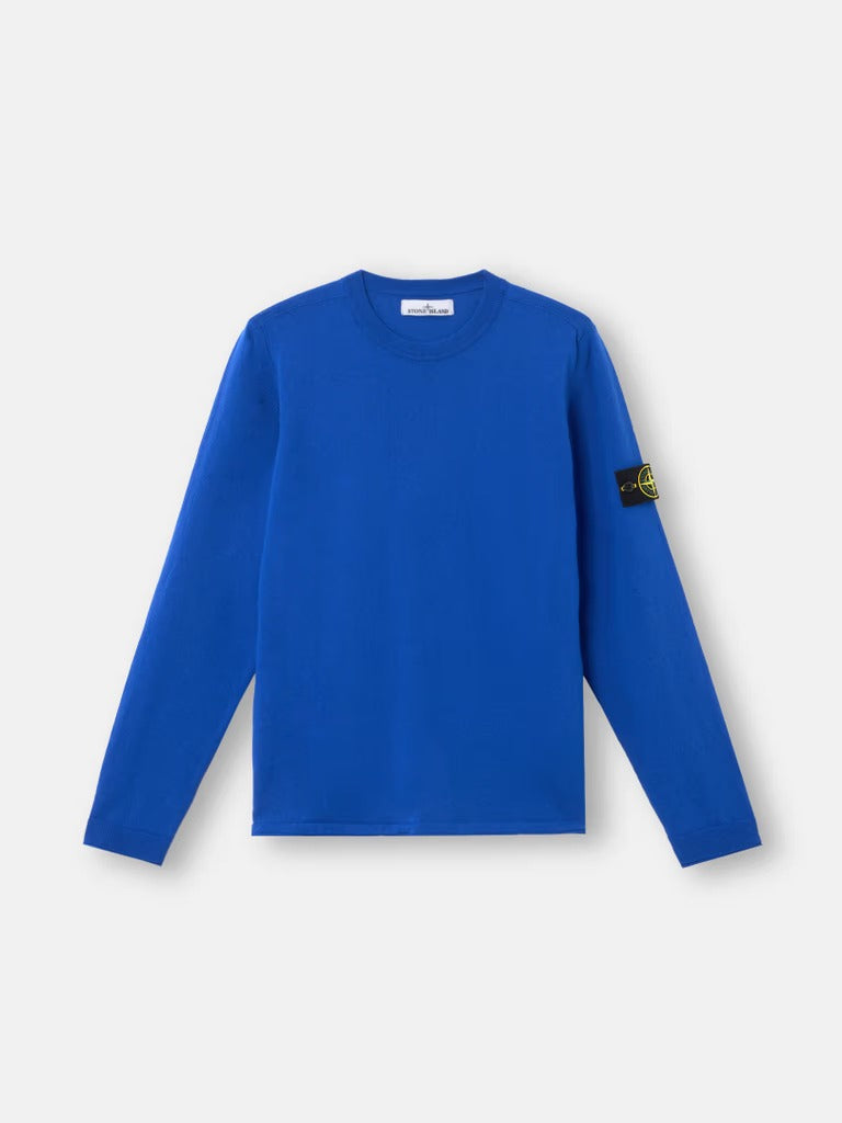 Stone Island Stone Island Organic Cotton Sweater Blue Men - World Class Fashion