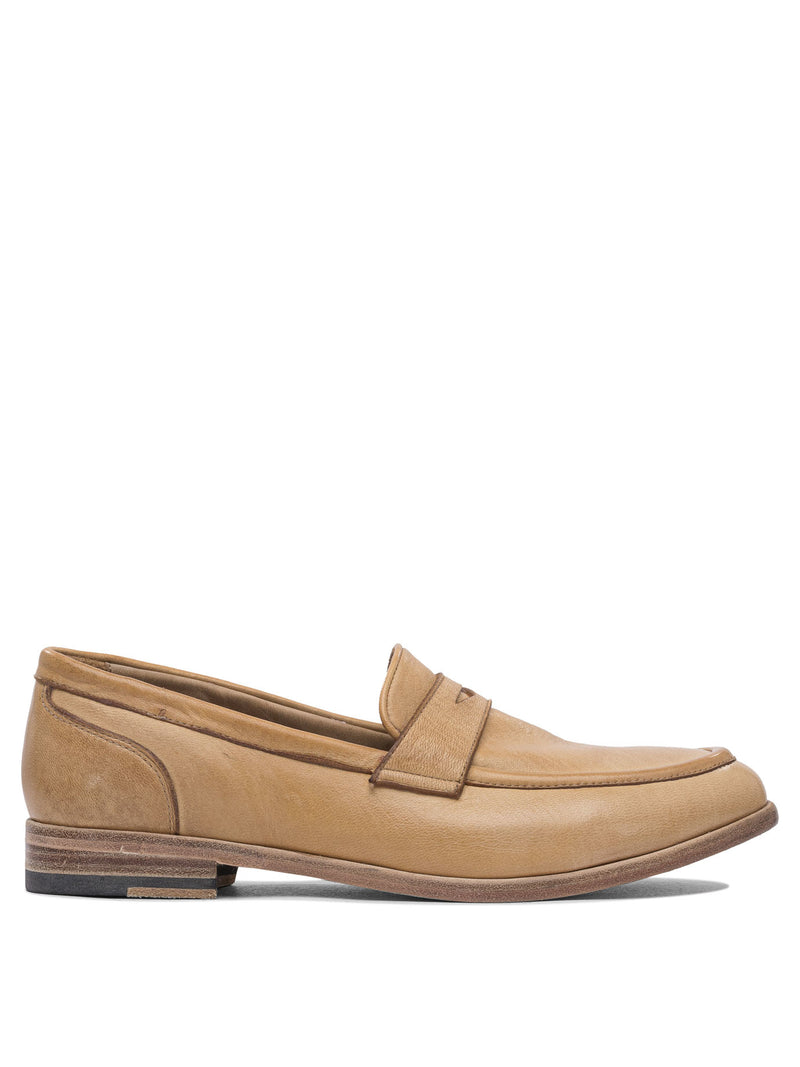 Sturlini Sturlini Women Loafers Beige Leather - World Class Fashion