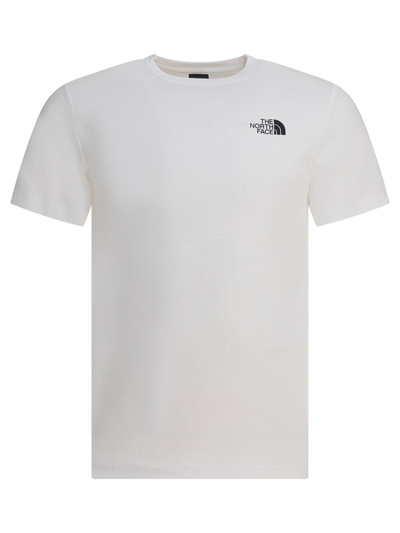 The North Face The North Face Vertical Ss Tee T-Shirt White - World Class Fashion