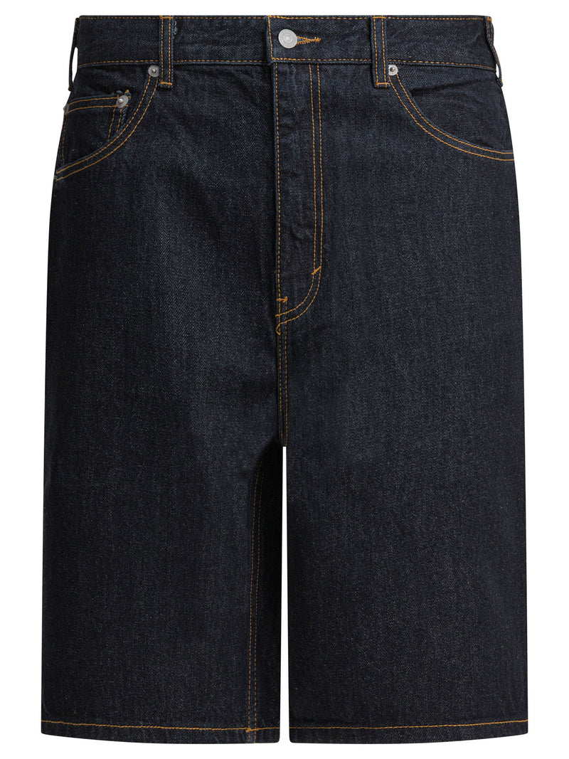 Thisisneverthat Thisisneverthat Pantalones cortos superpuestos Gd Lightning azules - World Class Fashion