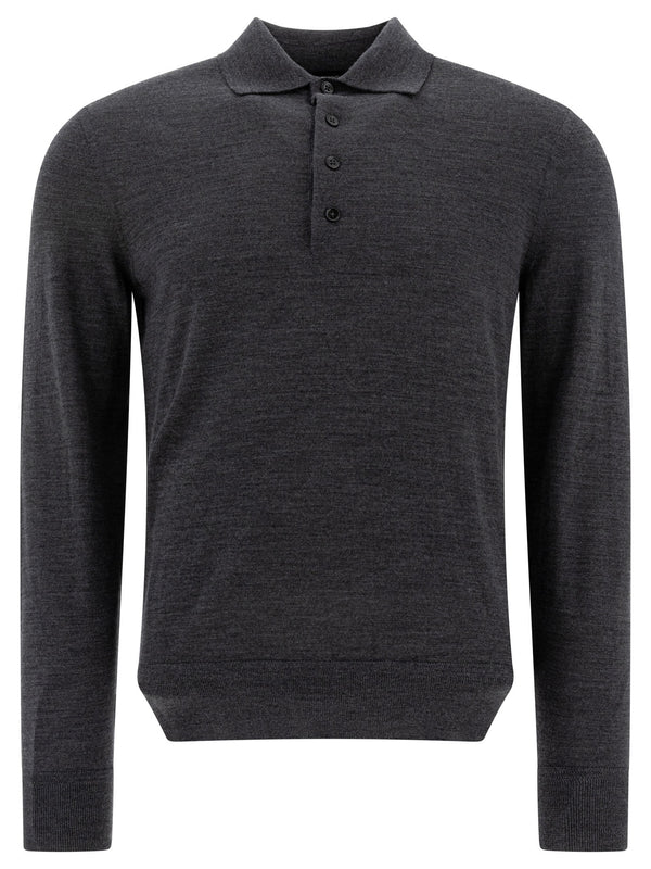 Tom Ford Polo In Pura Lana