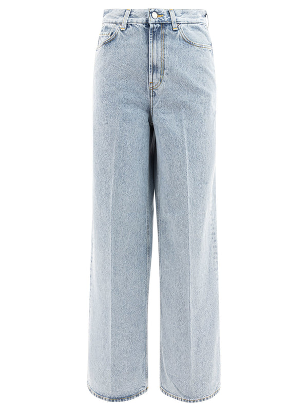 Toteme Wide Leg Jeans