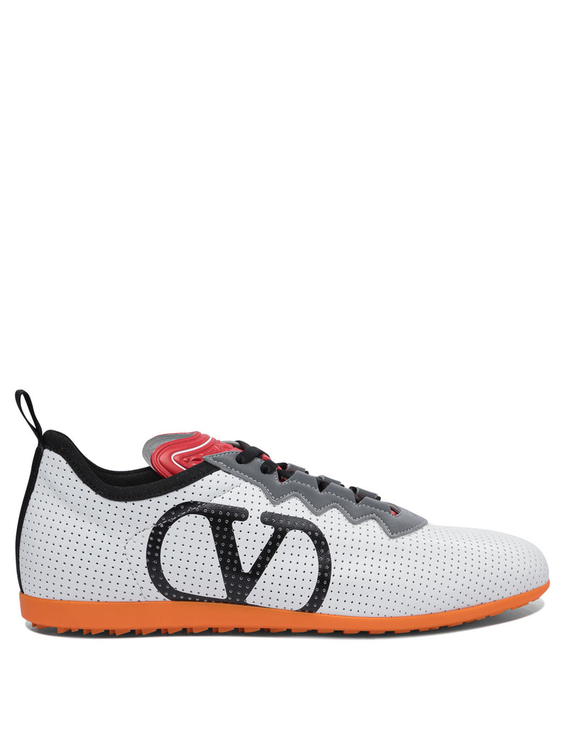Valentino Garavani Zapatillas Chromathon blancas de Valentino Garavani para hombre - World Class Fashion