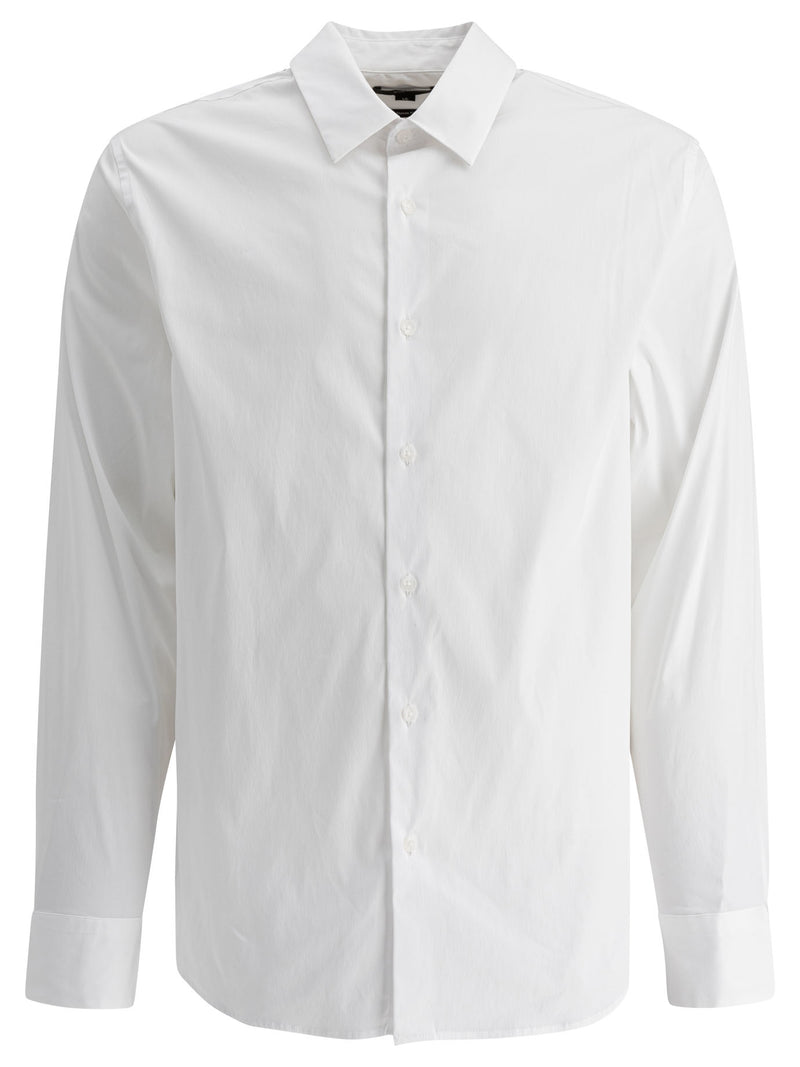 Vince Vince Cotton Poplin Shirt White Men - World Class Fashion