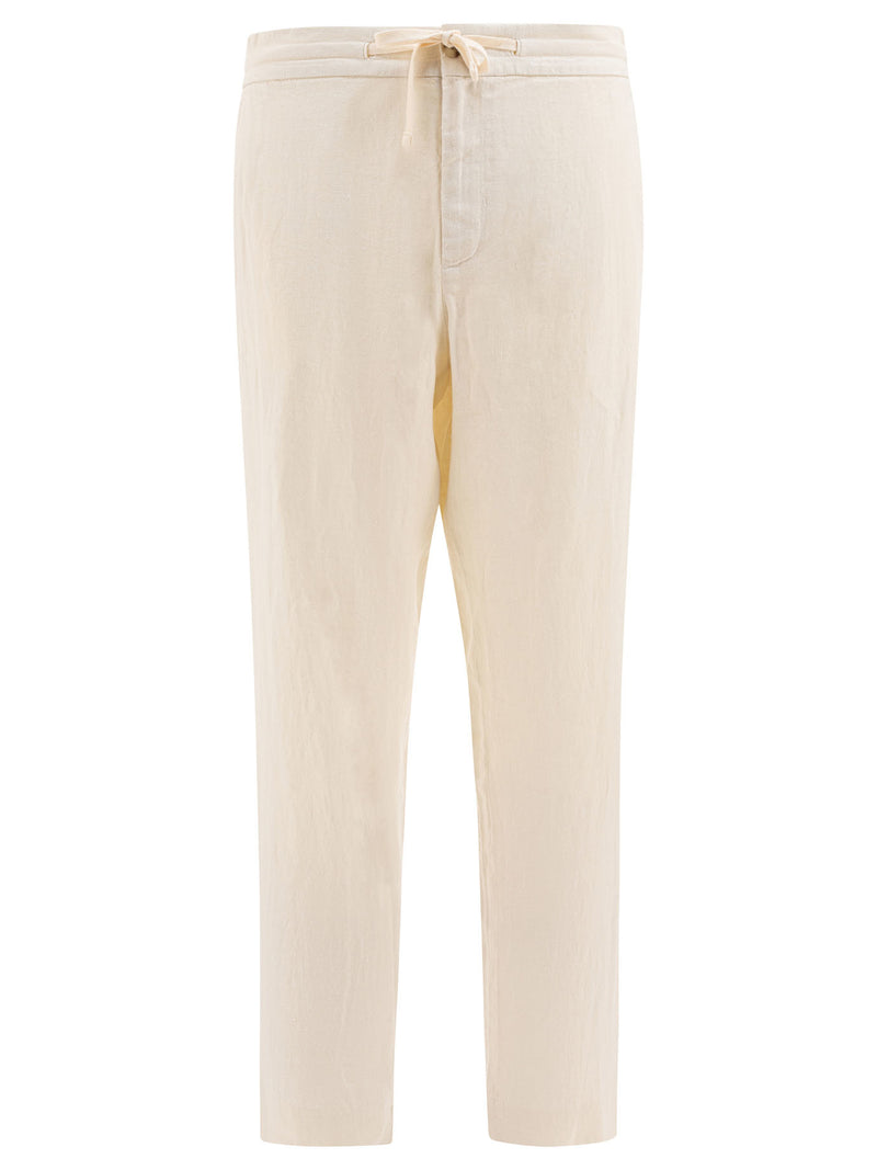 Vince Vince Hemp Trousers White Men - World Class Fashion