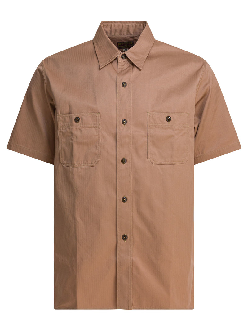 Buzz Rickson'S Buzz Rickson'S Cotton Shirt Beige Men - World Class Fashion
