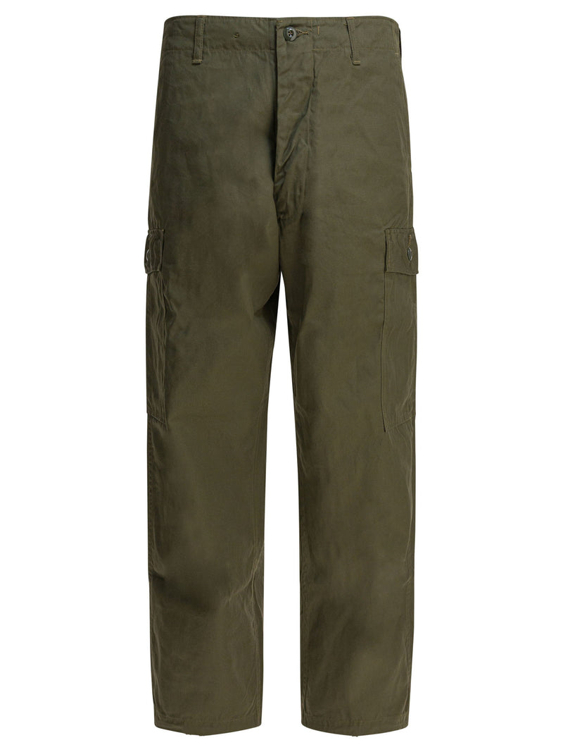 Buzz Rickson'S Buzz Rickson'S Cotton Poplin Cargo Pants Green Men - World Class Fashion