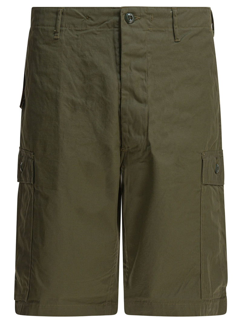 Buzz Rickson'S Buzz Rickson'S Combat Shorts Verdes para Hombre - World Class Fashion