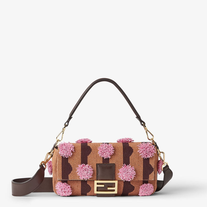 Fendi Bolso bandolera Fendi Baguette Beige para mujer - World Class Fashion