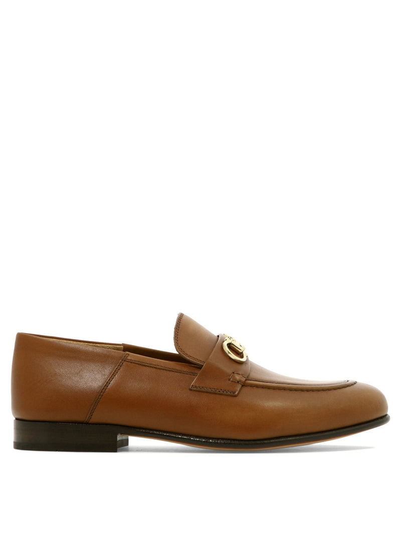 Ferragamo Ferragamo Leather Loafers Brown Women - World Class Fashion