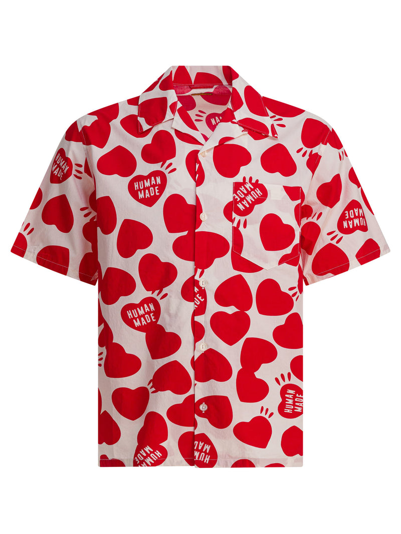 Human Made Human Made Heart Vacation Shirt White - World Class Fashion