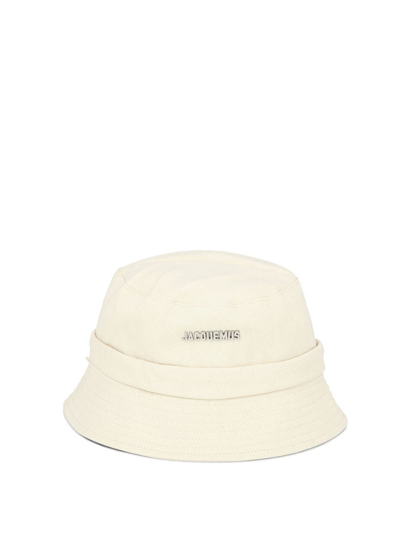 Jacquemus Jacquemus Gadjo Bucket Hat White Men - World Class Fashion