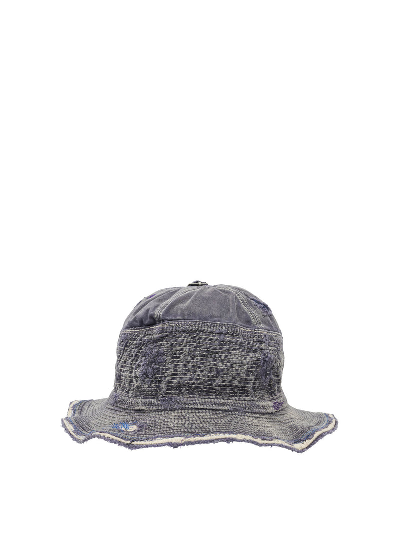Kapital Kapital The Old Man And The Sea Bucket Hat Blue - World Class Fashion