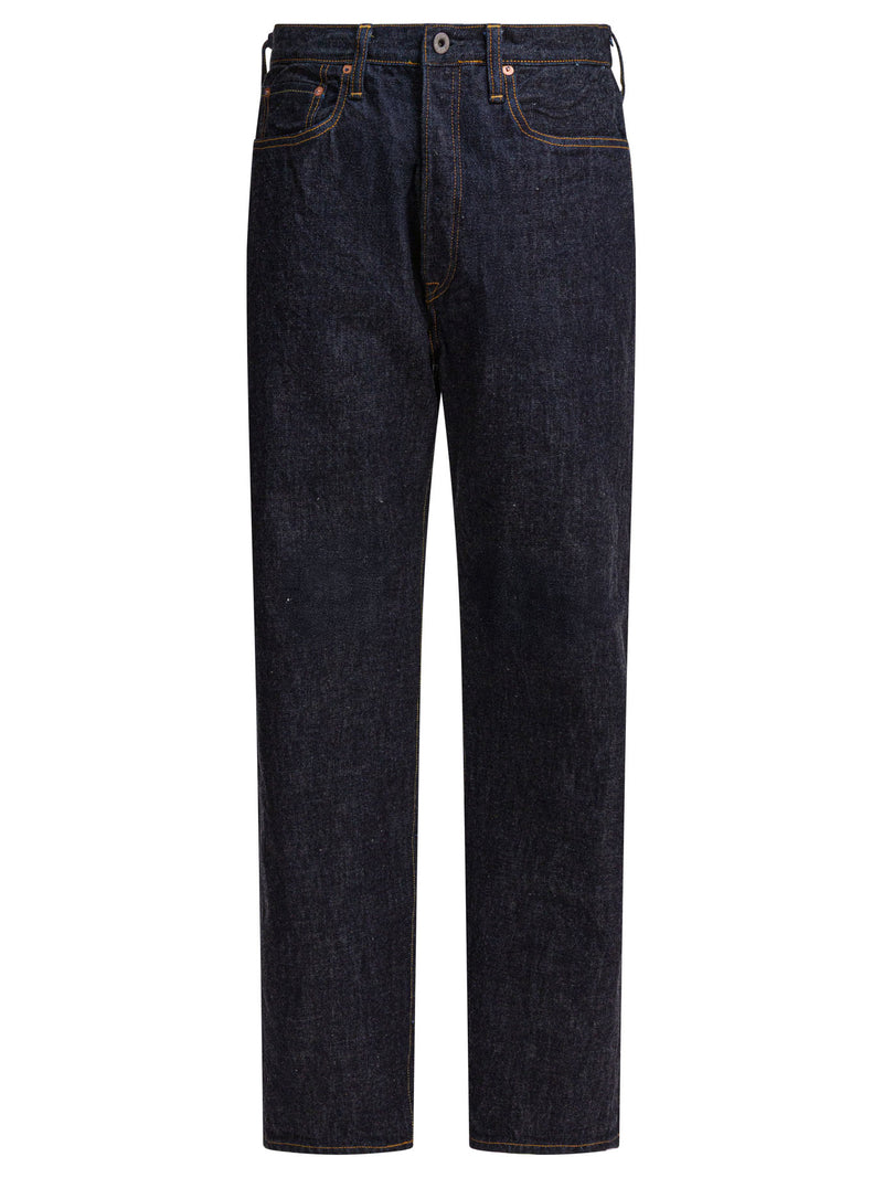 Kapital Jeans Kapital Cinco Bolsillos Azules para Hombre - World Class Fashion