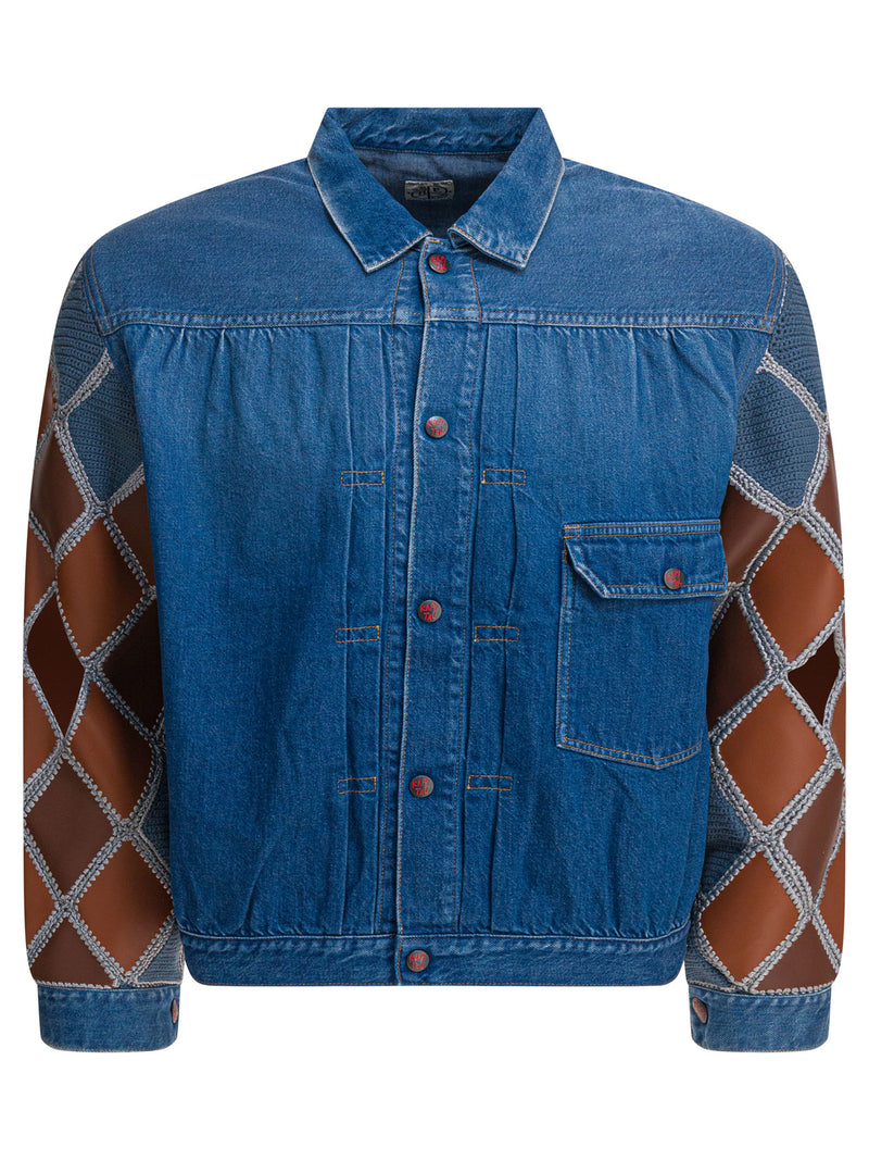 Kapital Kapital Cotton Jacket Blue Men - World Class Fashion