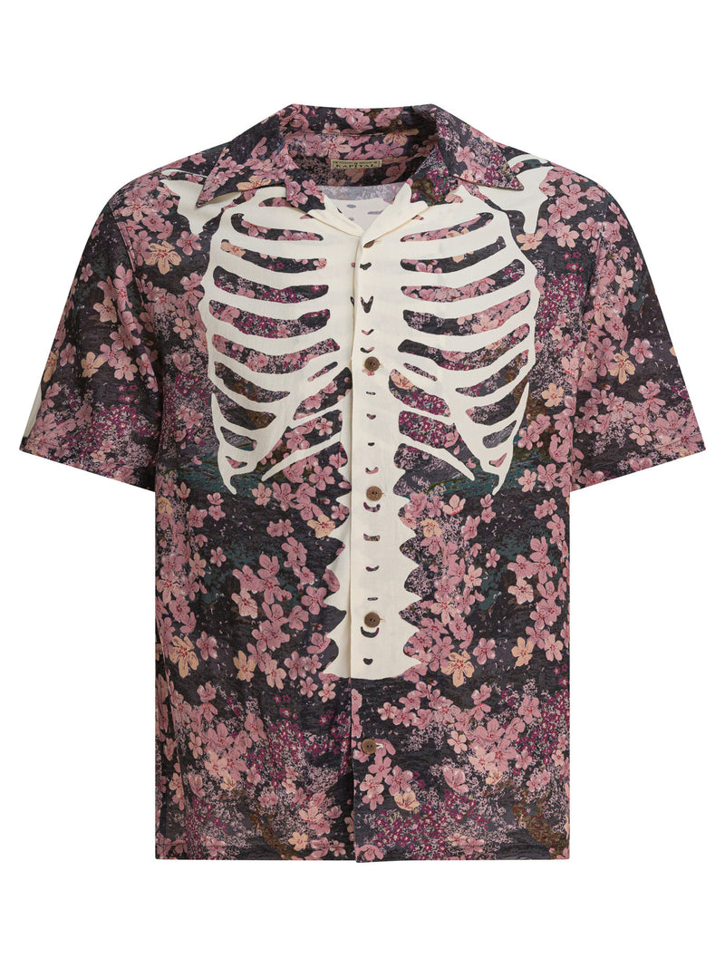 Kapital Kapital Bone Shirt Purple Men - World Class Fashion