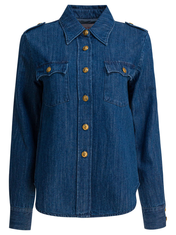Valentino Western Style Shirt