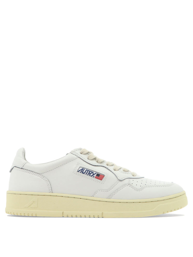 Autry Autry Medalist Zapatillas Bajas Blancas para Hombre - World Class Fashion