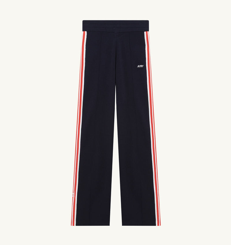 Autry Autry Viscose Knit Jogger Pants Azules Mujer - World Class Fashion
