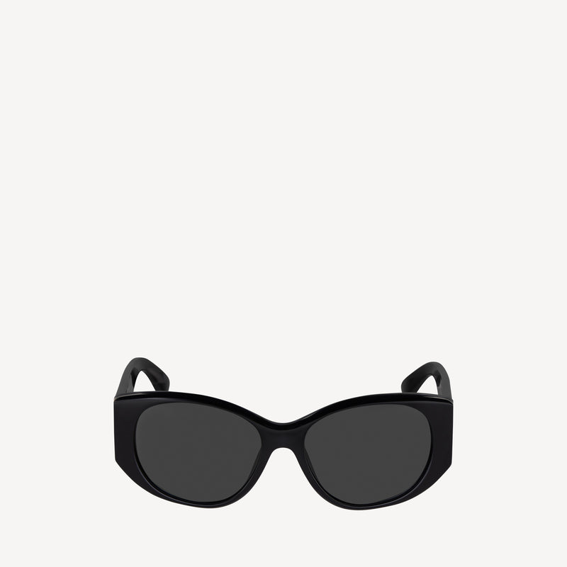 Balenciaga Balenciaga Nano Round Sunglasses Black - World Class Fashion