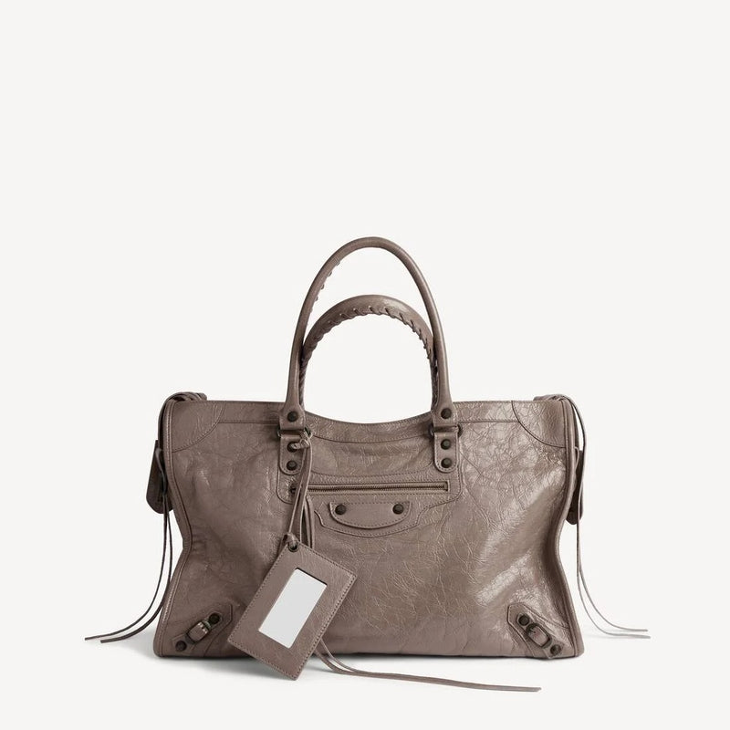 Balenciaga Balenciaga Le City Bag Large Brown Men - World Class Fashion