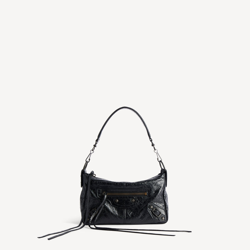 Balenciaga Bolso de hombro pequeño Balenciaga Le City Moto negro - World Class Fashion
