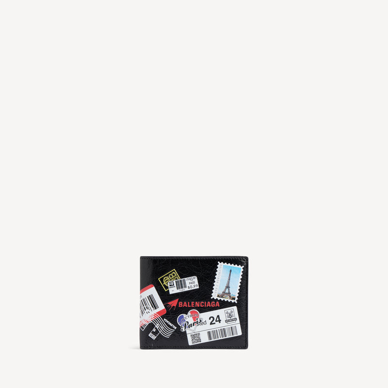 Balenciaga Balenciaga Cash Wallet Black Men - World Class Fashion