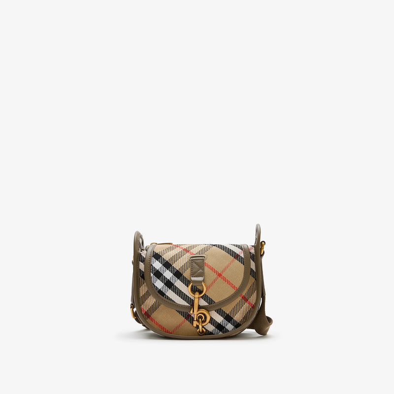 Burberry Bandolera B Clip de Burberry color beige - World Class Fashion