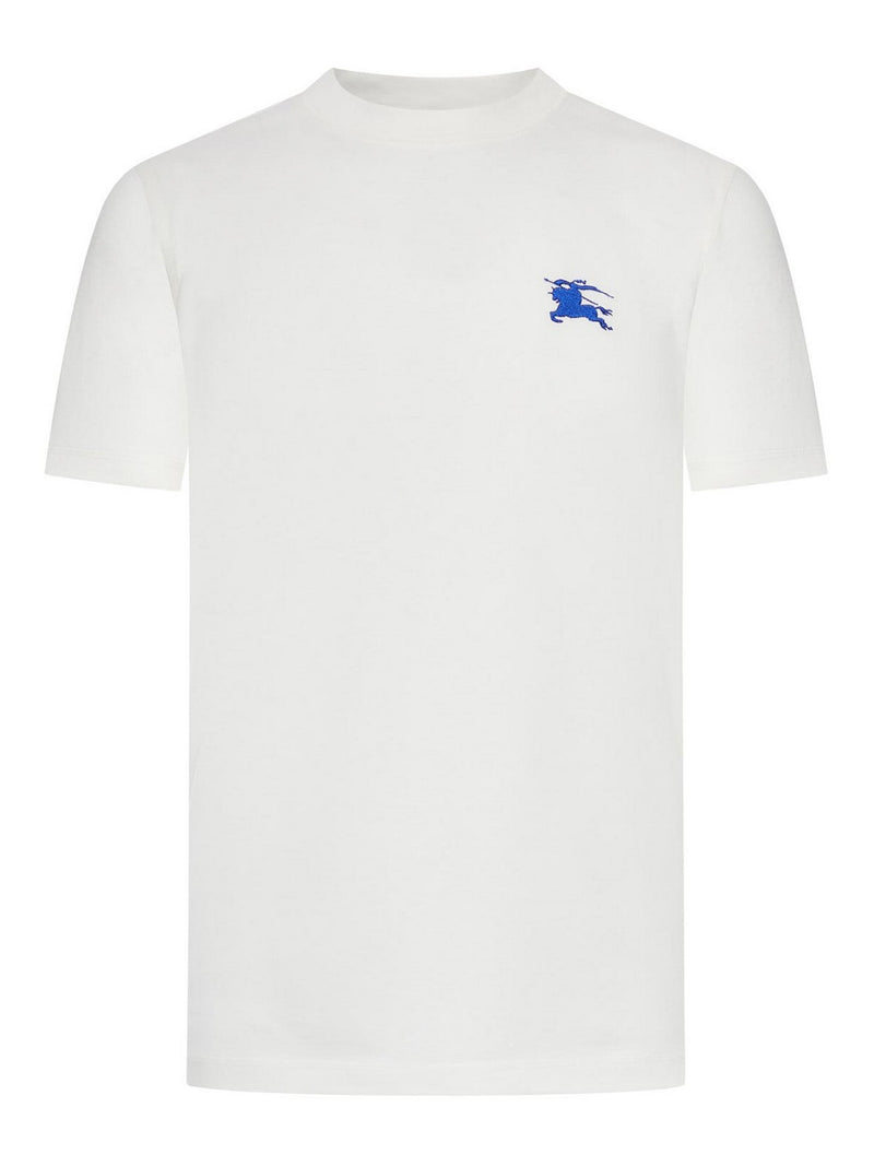 Burberry Burberry Cotton T-shirt With EKD White - World Class Fashion