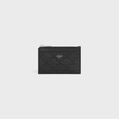 Celine Celine Triomphe Zippered Cards Holder - World Class Fashion