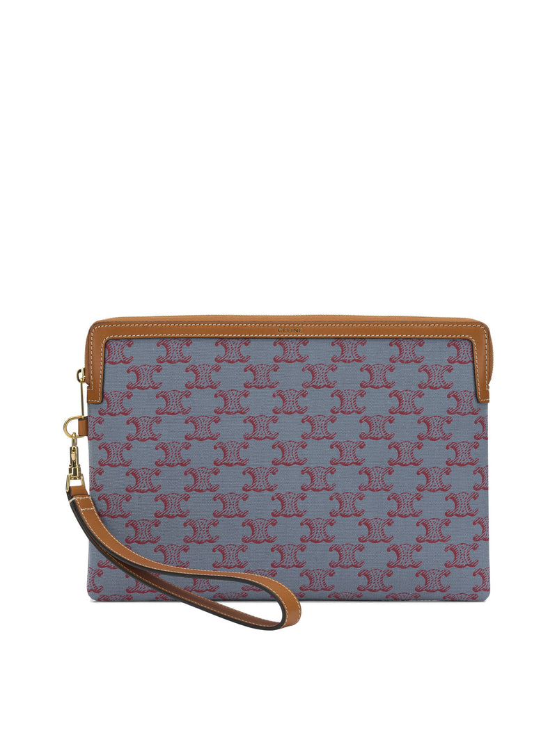 Celine Celine Women Beauty Case Light Blue - World Class Fashion