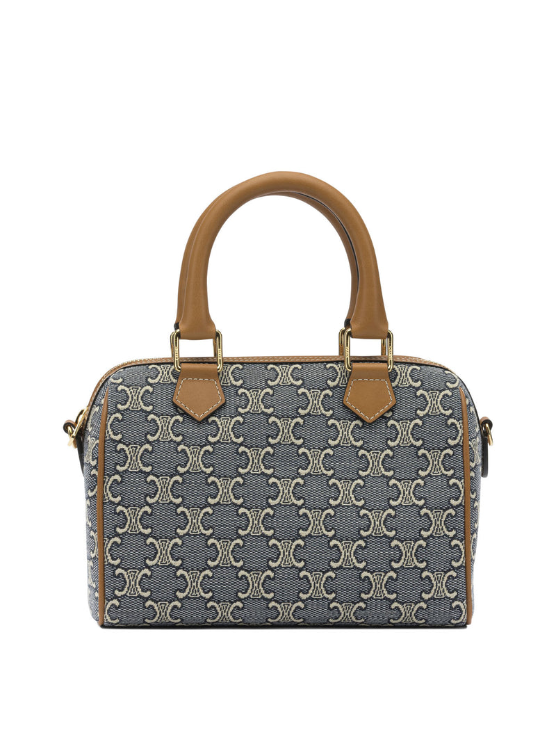 Celine Bolso de mano pequeño Triomphe de Celine en azul - World Class Fashion