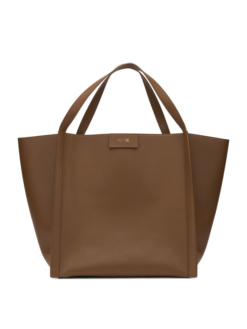 Celine Celine Cube Medium Shoulder Bag Brown - World Class Fashion