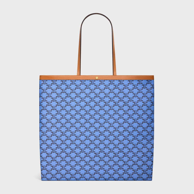 Celine Celine Triomphe Tote Bag Blue - World Class Fashion