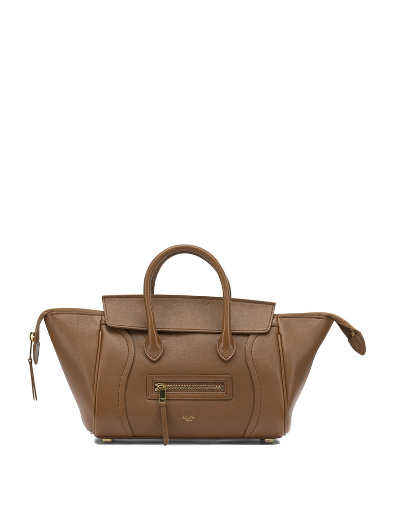 Celine Bolso pequeño Celine Luggage marrón - World Class Fashion