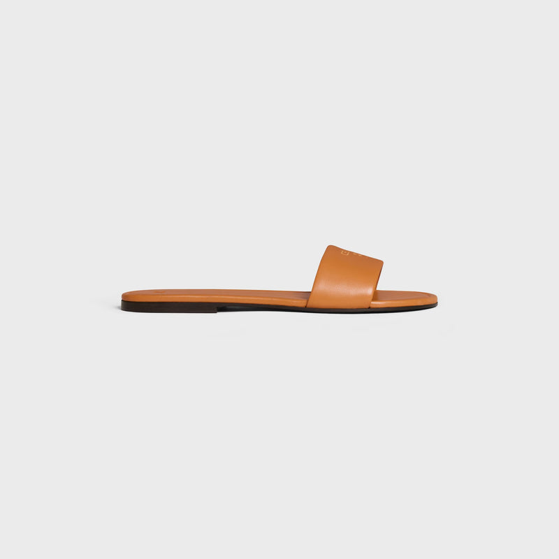 Celine Celine Leather Sandals Mules Brown Women - World Class Fashion