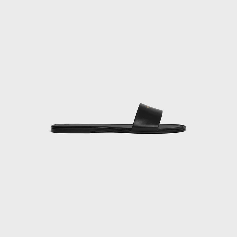 Celine Celine Leather Sandals Mules Black Women - World Class Fashion