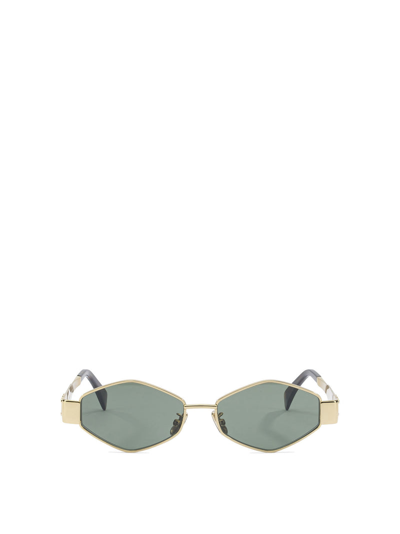 Celine Celine Metal 2 Sunglasses Gold Women - World Class Fashion