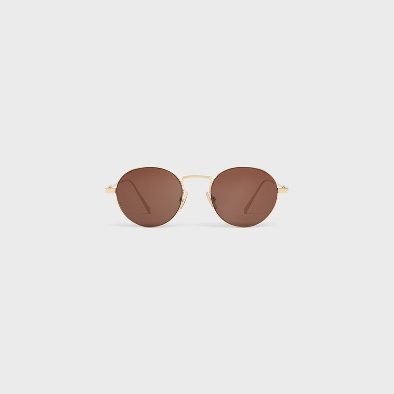 Celine Celine Gold Metal Sunglasses Women - World Class Fashion