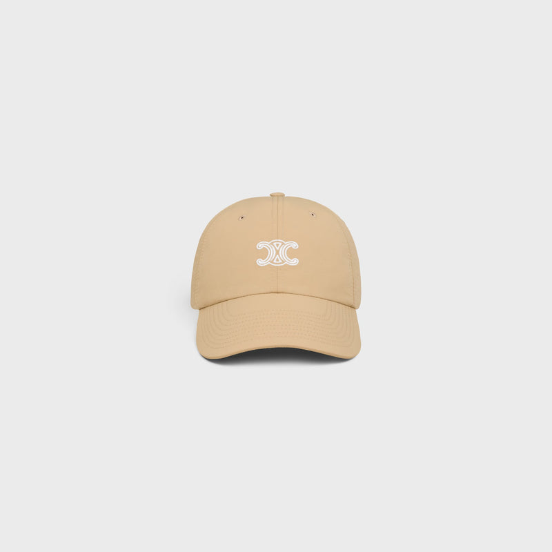 Celine Celine Triomphe Baseball Hat Beige Women - World Class Fashion